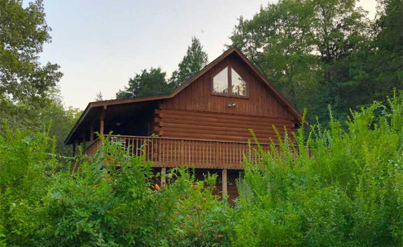 dogwood lodge cabin exterior