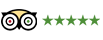 tripadvisor reviews with logo and stars